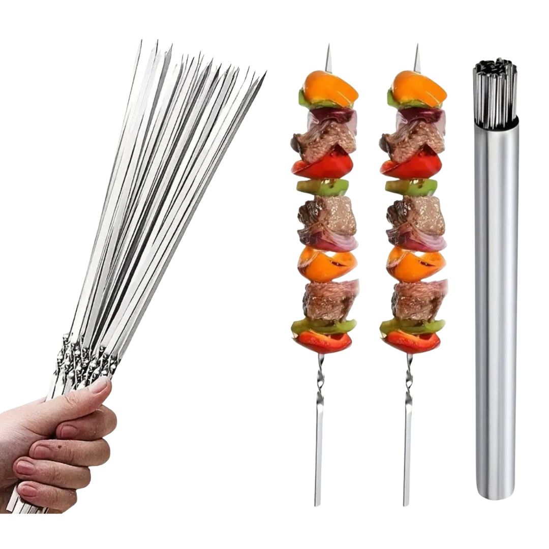 Комплект метални шишчета 20 броя с кутия ID:0416