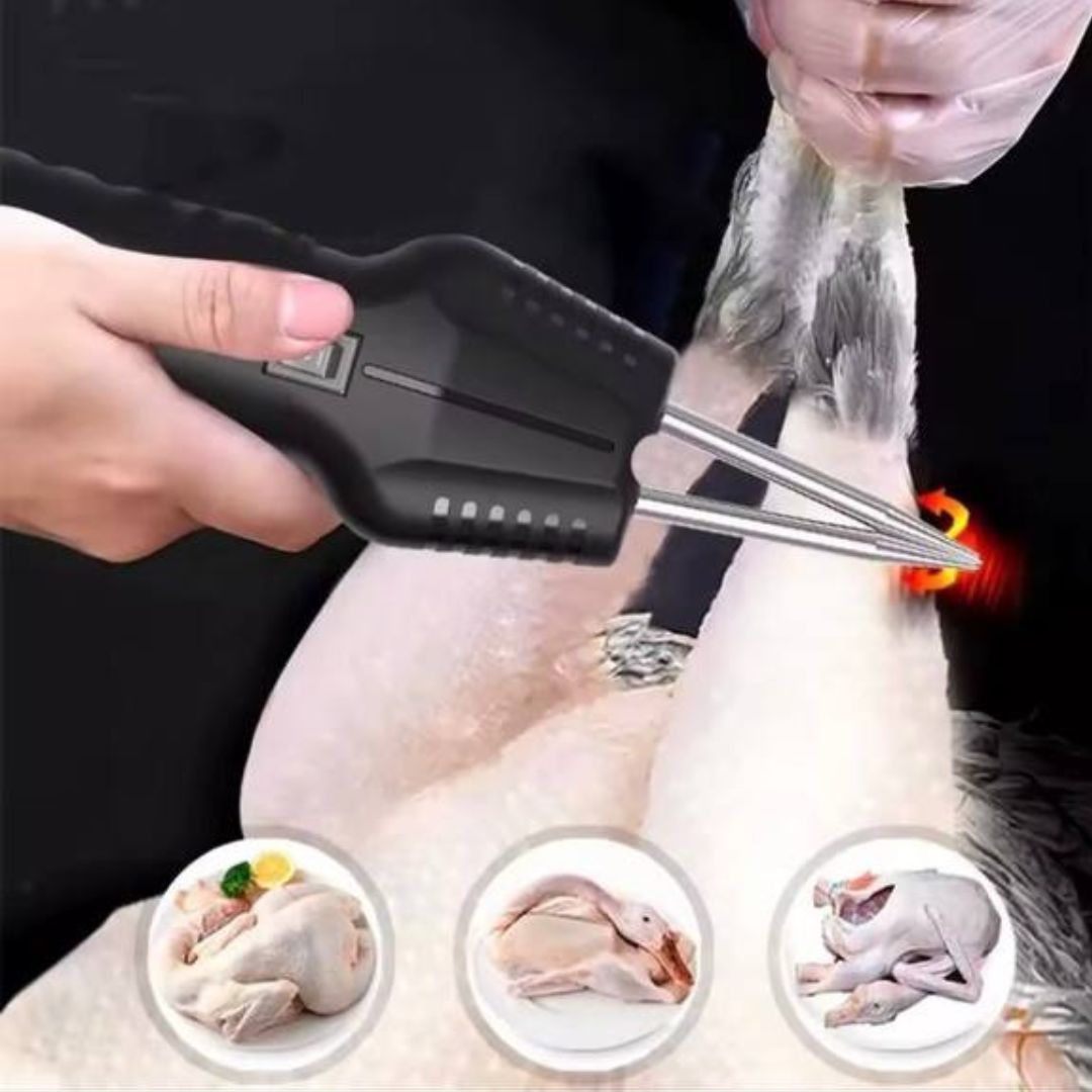 Елекрическа  машина за скубане на перушина на птици, пилета и кокошки ID:0400