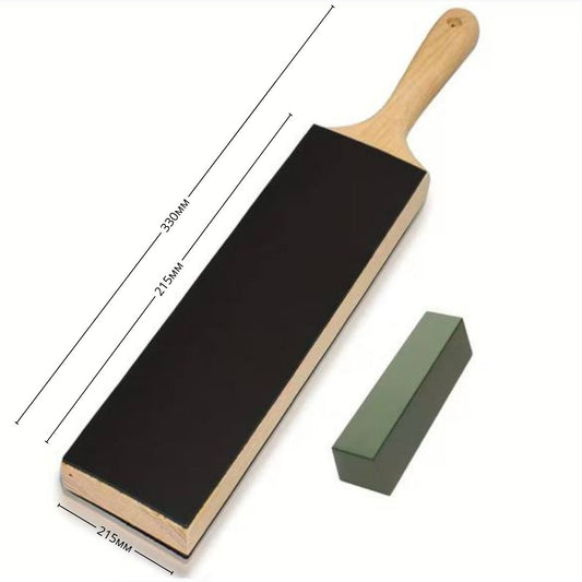 Строп за заглаждане и полиране на остриета, двустранен с полирпаста ID:0428