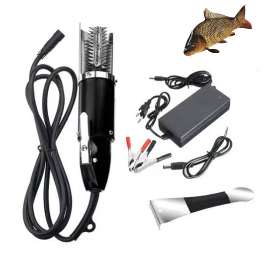 Професионална електрическа машина за чистене на рибни люспи