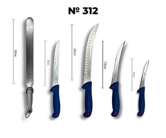 Kомплект месарски ножове ID:312S