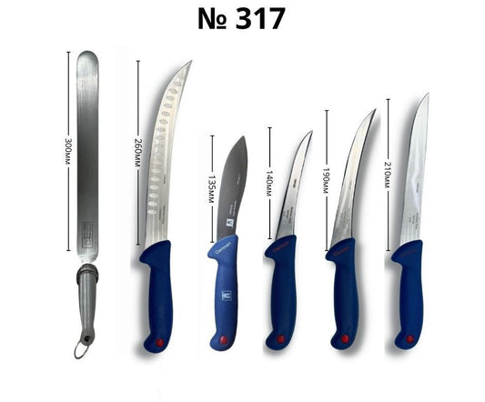 Kомплект месарски ножове ID:317S