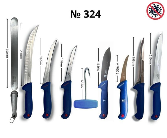 Kомплект месарски ножове ID:324S