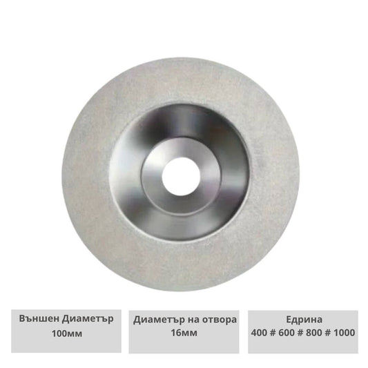 Диамантени дискове за заточване на ножове - 4броя в комплект ID:0402